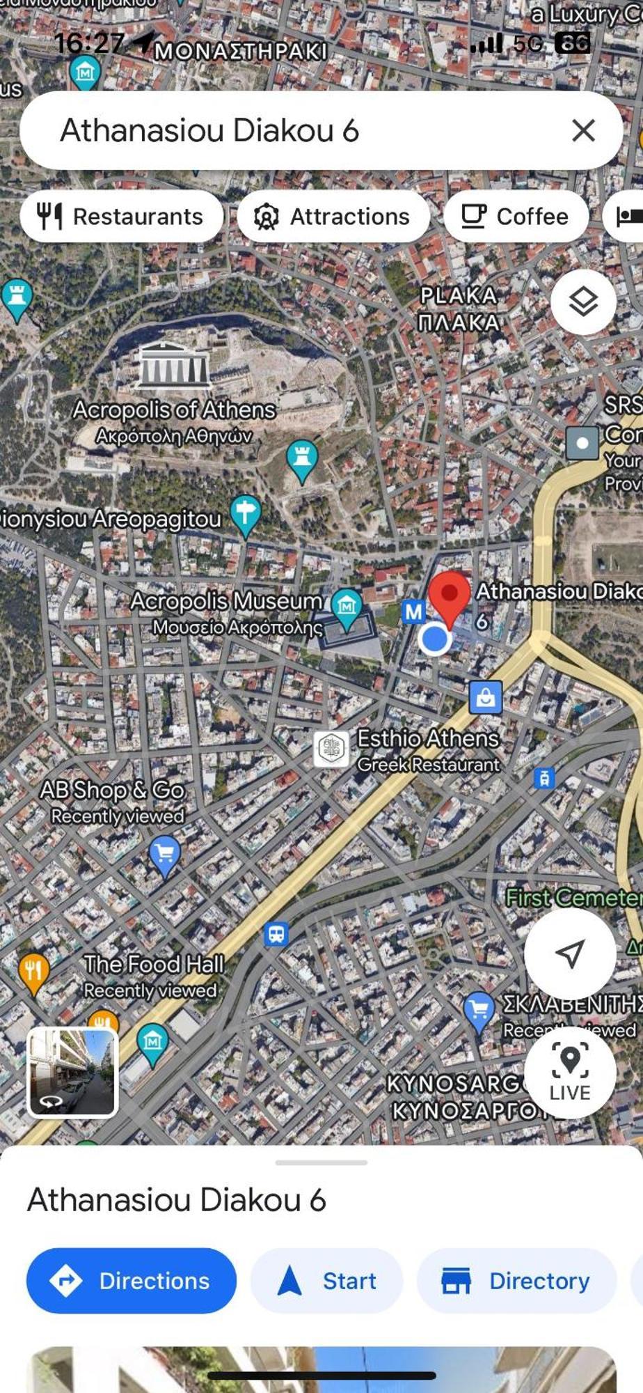 Elegant Apt 50Meters Close Acropolis Athens Exterior photo